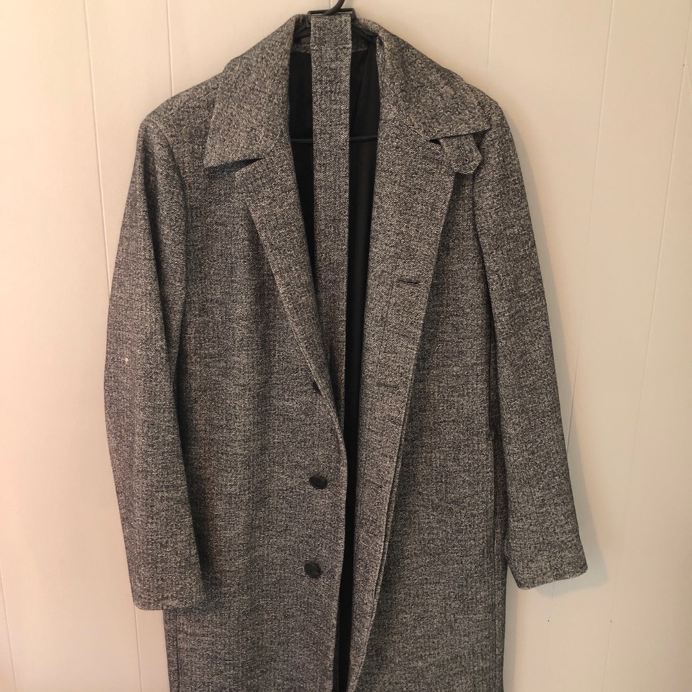 Theory Wool Overcoat Mens size Large